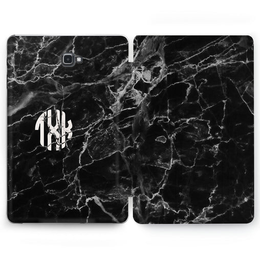 Lex Altern Black Marble Case for your Samsung Galaxy tablet.