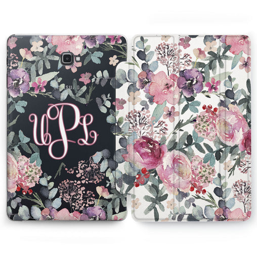 Lex Altern Floral Ornament Case for your Samsung Galaxy tablet.