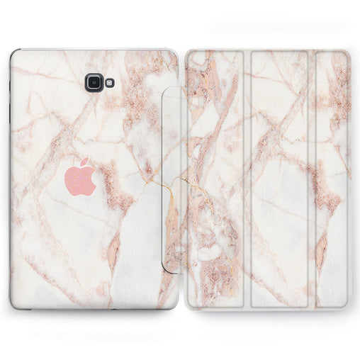 Lex Altern Rose Gold Marble Case for your Samsung Galaxy tablet.