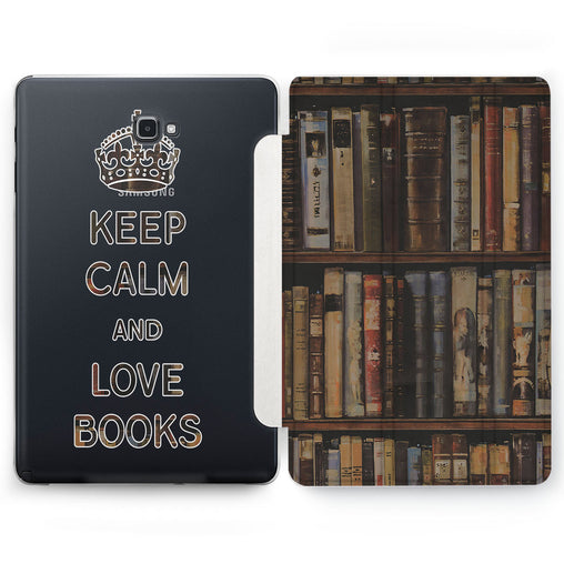 Lex Altern Retro Library Case for your Samsung Galaxy tablet.