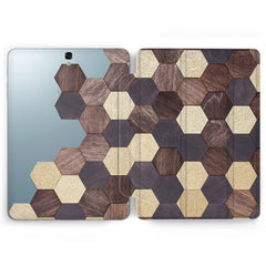 Lex Altern Samsung Galaxy Tab Wood Mosaic