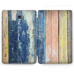 Lex Altern Colorful Planks Case for your Samsung Galaxy tablet.