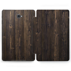 Lex Altern Dark Wood Case for your Samsung Galaxy tablet.