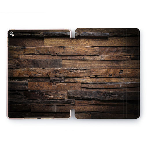 Lex Altern Brown Wood Case for your Apple tablet.