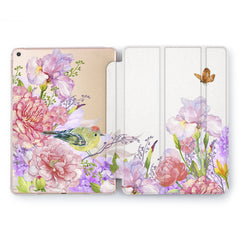 Lex Altern Flower Bird Case for your Apple tablet.