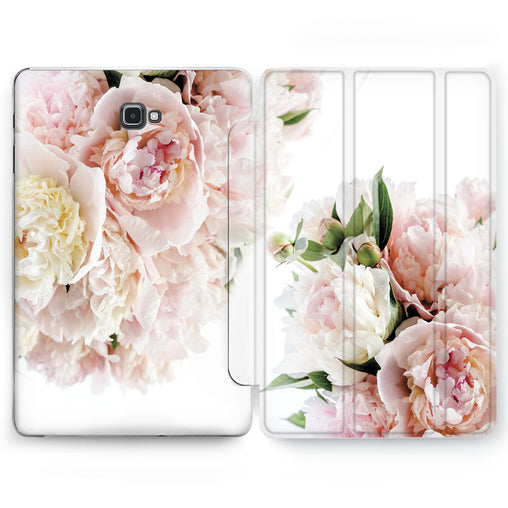 Lex Altern Gentle Peonies Case for your Samsung Galaxy tablet.