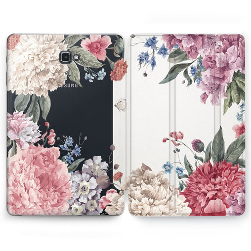 Lex Altern Flower View Case for your Samsung Galaxy tablet.
