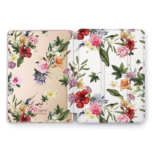 Lex Altern Floral Beauty Case for your Apple tablet.