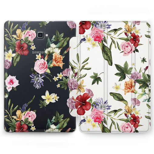 Lex Altern Floral Beauty Case for your Samsung Galaxy tablet.