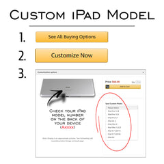 Lex Altern Apple iPad Case Gzhel Pattern