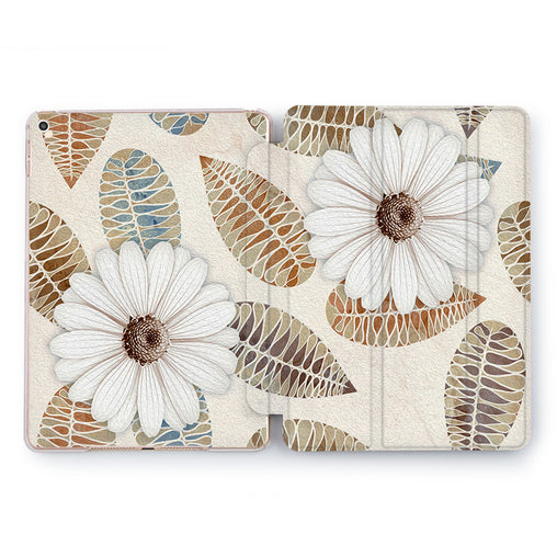Lex Altern Chamomile Print Case for your Apple tablet.