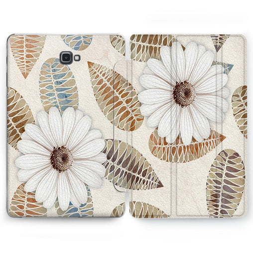 Lex Altern Chamomile Print Case for your Samsung Galaxy tablet.