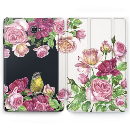 Lex Altern Rose Garden Case for your Samsung Galaxy tablet.