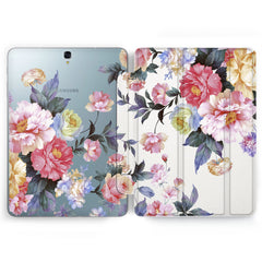 Lex Altern Samsung Galaxy Tab Peonies Bloom