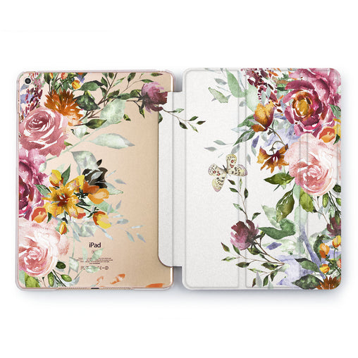 Lex Altern Spring Bouquet Case for your Apple tablet.