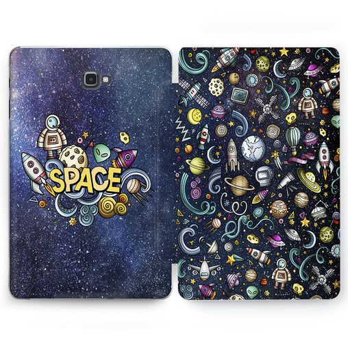 Lex Altern Space Alien Case for your Samsung Galaxy tablet.
