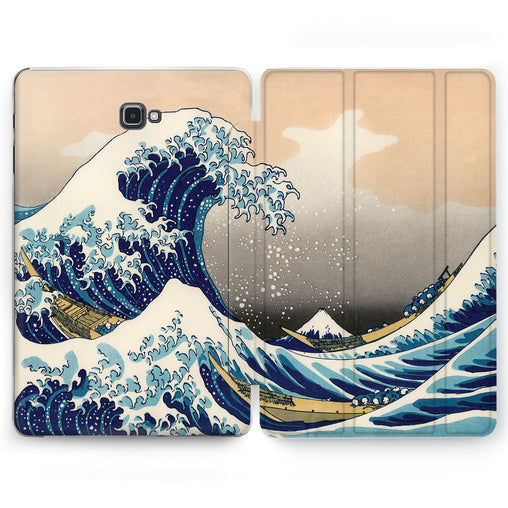Lex Altern Great Wave Case for your Samsung Galaxy tablet.