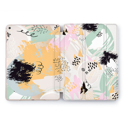 Lex Altern colorful paint Case for your Apple tablet.