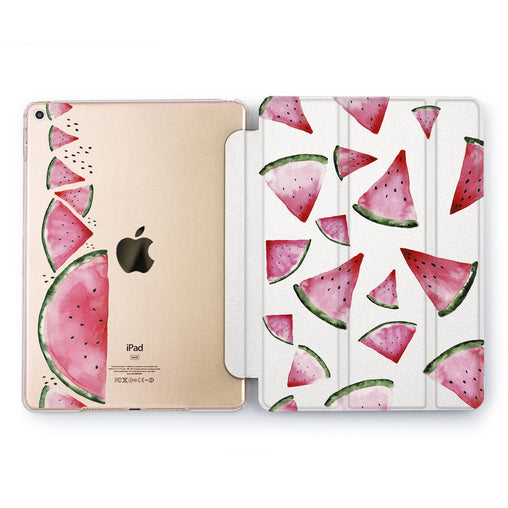 Lex Altern Watermelon Slice Case for your Apple tablet.