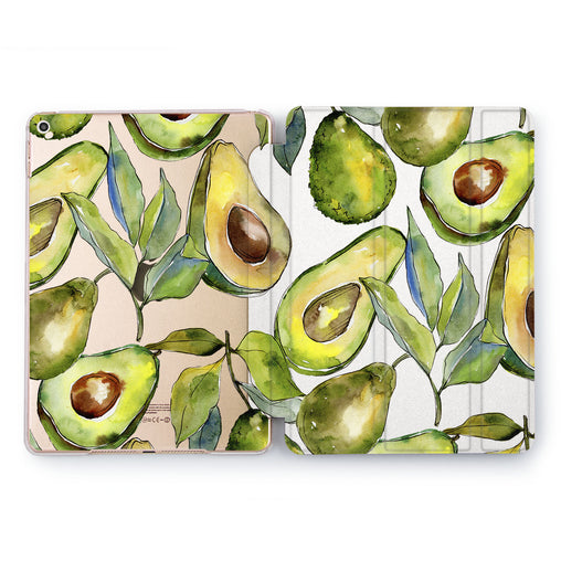 Lex Altern Avocado Print Case for your Apple tablet.