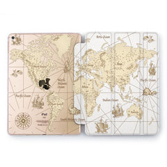 Lex Altern Sailors Map Case for your Apple tablet.