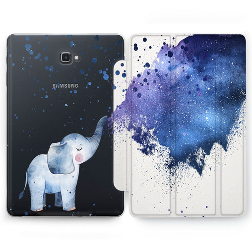 Lex Altern Space Elephant Case for your Samsung Galaxy tablet.