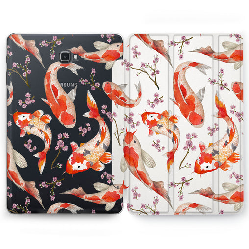 Lex Altern Koi Fishes Case for your Samsung Galaxy tablet.