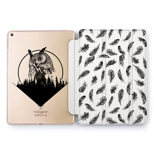 Lex Altern Black Owl Case for your Apple tablet.