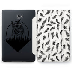 Lex Altern Black Owl Case for your Samsung Galaxy tablet.