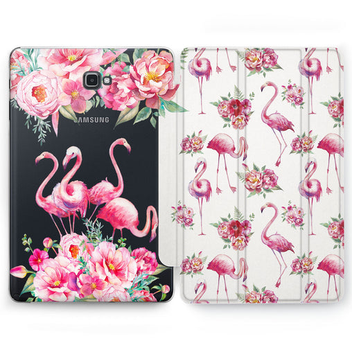 Lex Altern Rose Flamingo Case for your Samsung Galaxy tablet.