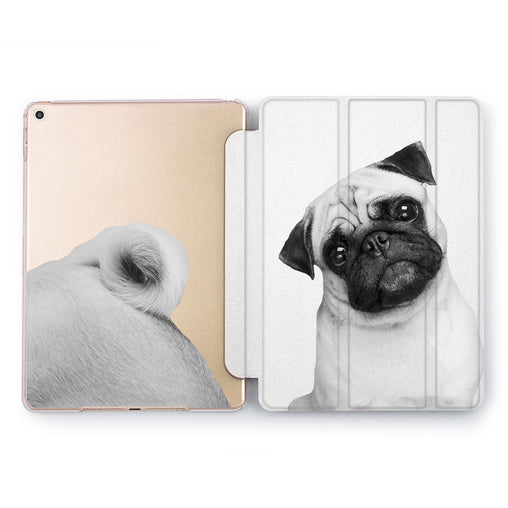 Lex Altern Cute Pug Case for your Apple tablet.