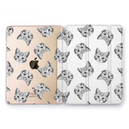 Lex Altern Cat pattern Case for your Apple tablet.