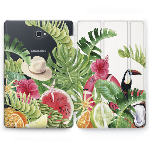 Lex Altern Tropical Vacation Case for your Samsung Galaxy tablet.