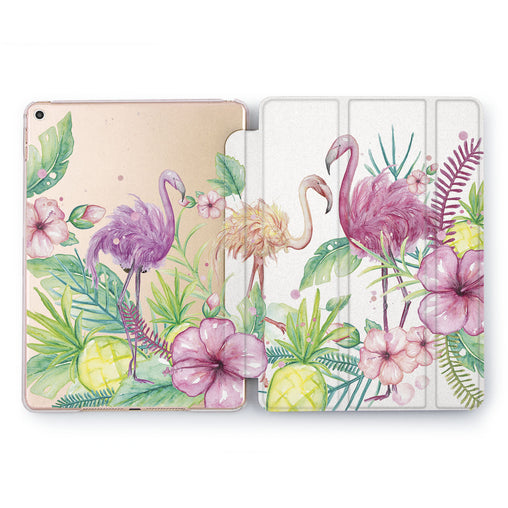Lex Altern Tropic Flamingo Case for your Apple tablet.