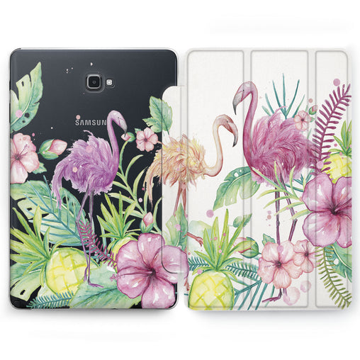 Lex Altern Tropic Flamingo Case for your Samsung Galaxy tablet.