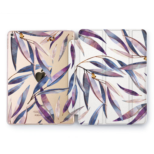 Lex Altern Bright Leaves Case for your Apple tablet.