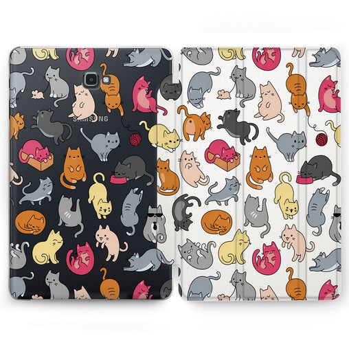 Lex Altern Cute Kittens Case for your Samsung Galaxy tablet.