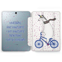 Lex Altern Samsung Galaxy Tab Unicorn Bicycle
