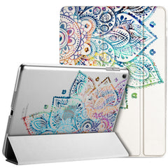 Lex Altern Apple iPad Case Rainbow Mandala