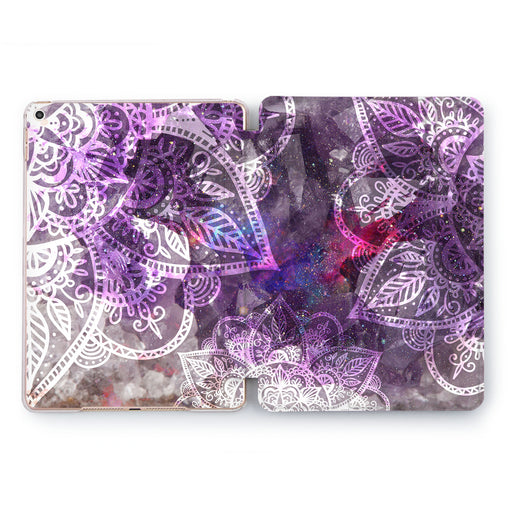Lex Altern Purple Pattern Case for your Apple tablet.