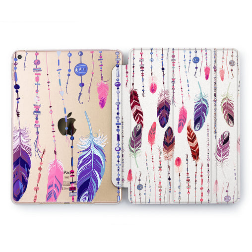 Lex Altern Feather Diversity Case for your Apple tablet.