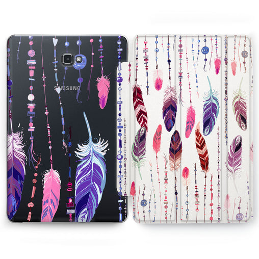 Lex Altern Feather Diversity Case for your Samsung Galaxy tablet.