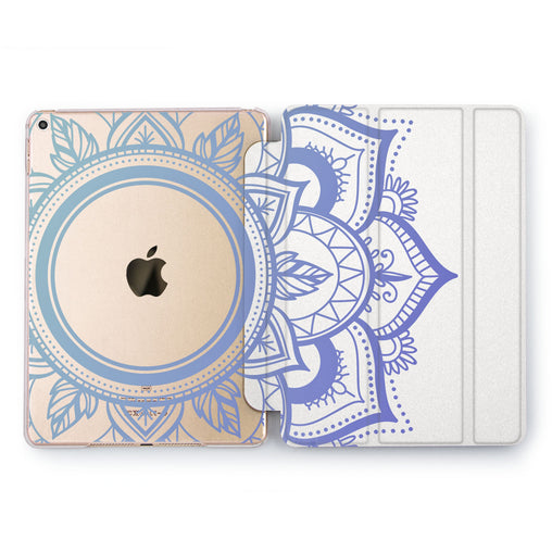 Lex Altern White Mandala Case for your Apple tablet.