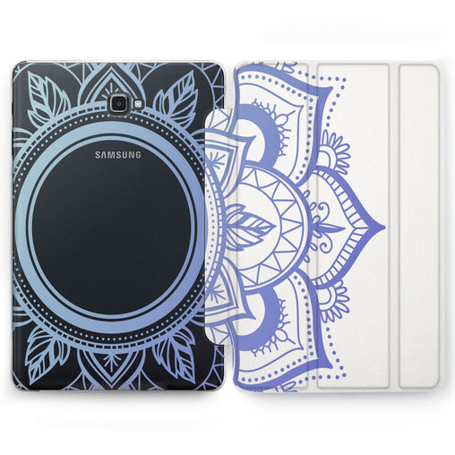 Lex Altern White Mandala Case for your Samsung Galaxy tablet.