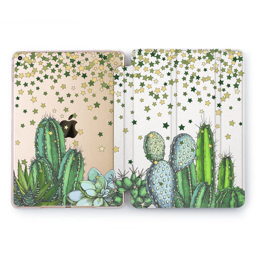 Lex Altern Cactus Stars Case for your Apple tablet.