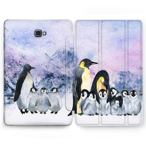 Lex Altern Polar Penguin Case for your Samsung Galaxy tablet.