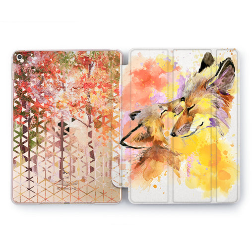 Lex Altern Two Foxes Case for your Apple tablet.