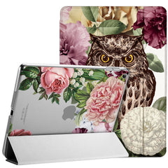 Lex Altern Apple iPad Case Owl Flowers