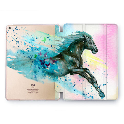 Lex Altern Horse Gallop Case for your Apple tablet.