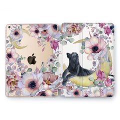 Lex Altern Moon Cat Case for your Apple tablet.
